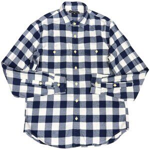 EUC Men's J. CREW Mercantile Plaid Flannel Button Down Shirt #J5397 |‎ Size M